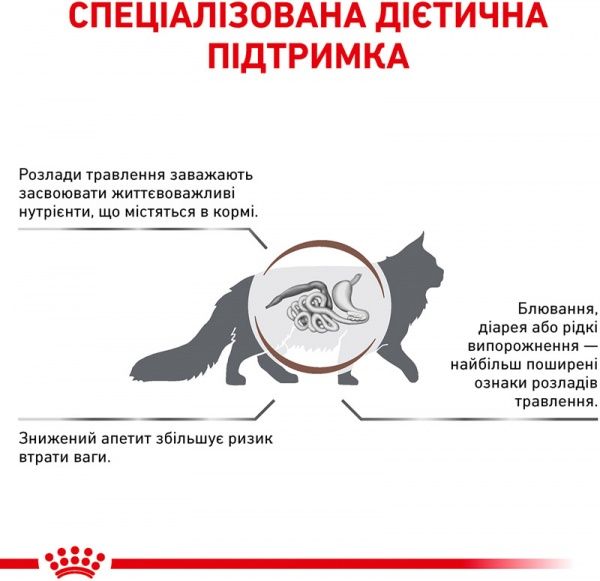 Корм для кошек GASTRO INSTESTINAL FELINE (Гастроинтестинал Фелин), 0,4 кг