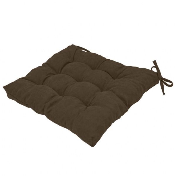 Подушка на стілець MODA 40х40 коричнева Decora textile