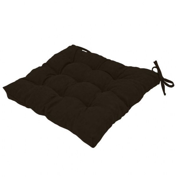 Подушка на стілець MODA 40х40 шоколадна Decora textile