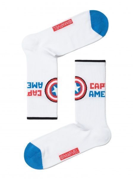 Шкарпетки чоловічі Conte р. 25 білий 1 пар DW Marvel 19С-222СПМ 176 