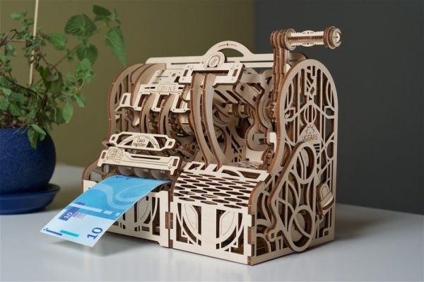 Деревянный 3D-конструктор UGEARS Кассовый аппарат