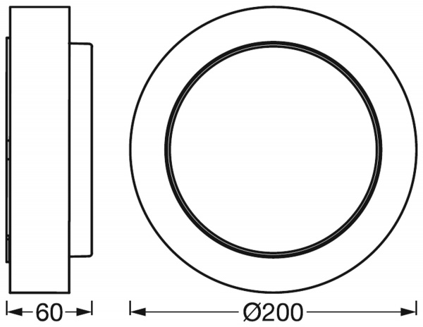 Підсвітка для сходів та фасаду Ledvance LED ENDURA STYLE 1x8 Вт сталевий DISC WALL 8W ST 
