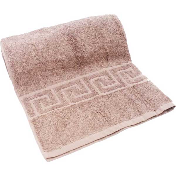 Полотенце Lorenzzo Dolce коричневое 34x76 см