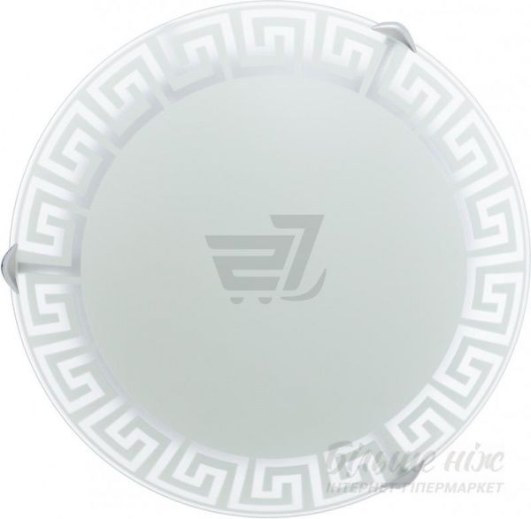 Світильник настінно-стельовий УТ Сяйво НПБ Греція 4x60 Вт E27 білий 5006 