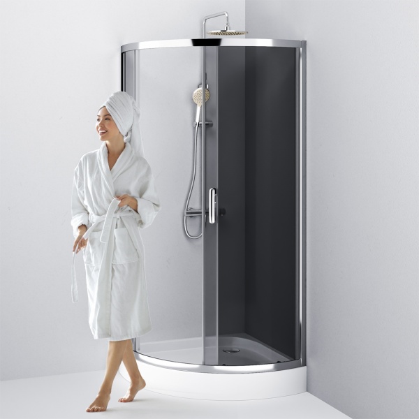 Душевая кабина AM.PM Like 90x90 см тонированное стекло без поддона W83UG-315-090CG 