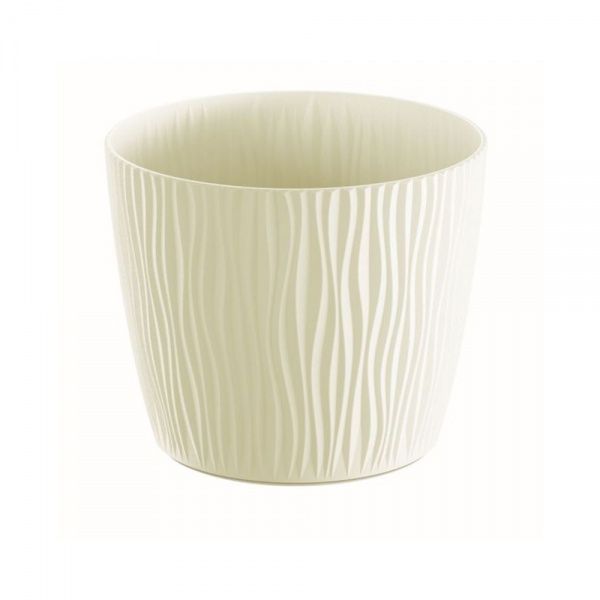 Горщик для квітів Prosperplast SANDY 150 мм круглий 2,75л кремовий (26415-728) 