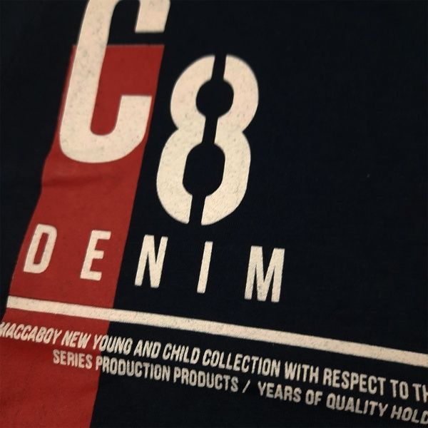 Футболка для мальчика AKKU С8 р.122 черный 9102 