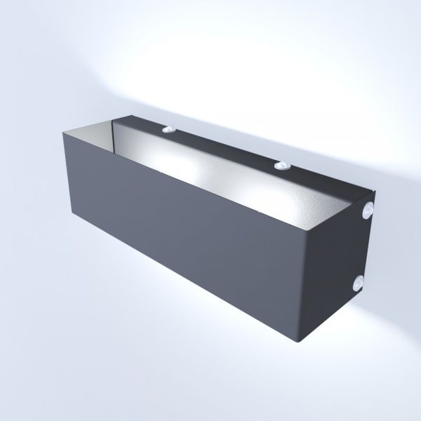 Светильник настенный Iterna Wall BQUBE 2xG4 черный 