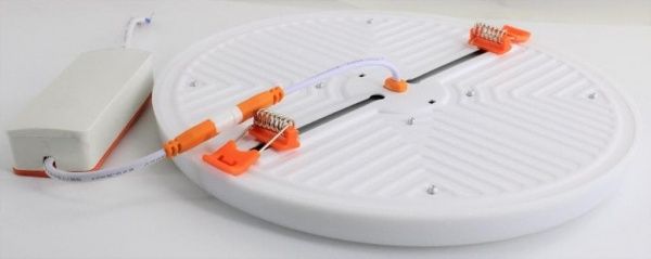 Світильник світлодіодний вбудовуваний Luxray круг 24 Вт 6400 К білий 