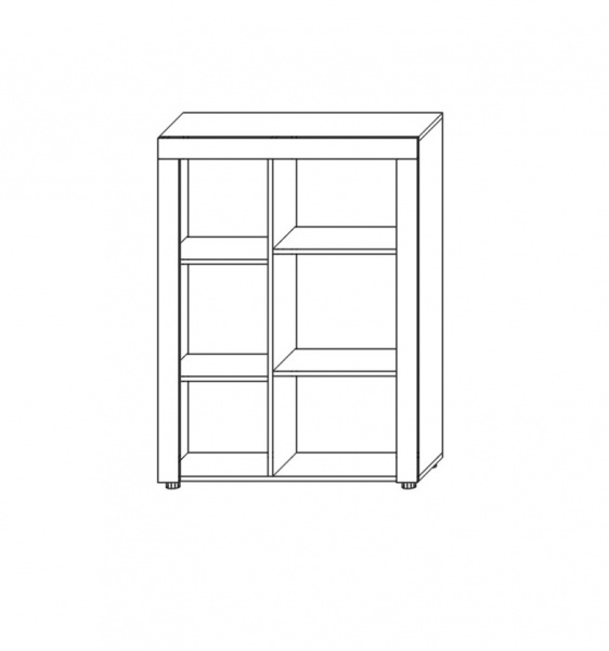 Пенал напольный SOKME Фокус дуб артизан 