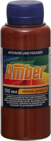 Колорант Amber красное дерево 100 мл