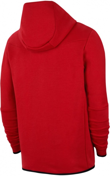 Джемпер Nike M NSW TCH FLC HOODIE FZ WR CU4489-657 р. S червоний