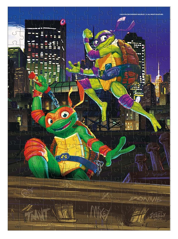 Пазл DoDo Medium-S TMNT. Донателло та Мікеланджело 250 елементів 200529