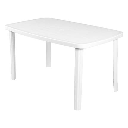 Стол пластиковый Bica 85x137 см белый