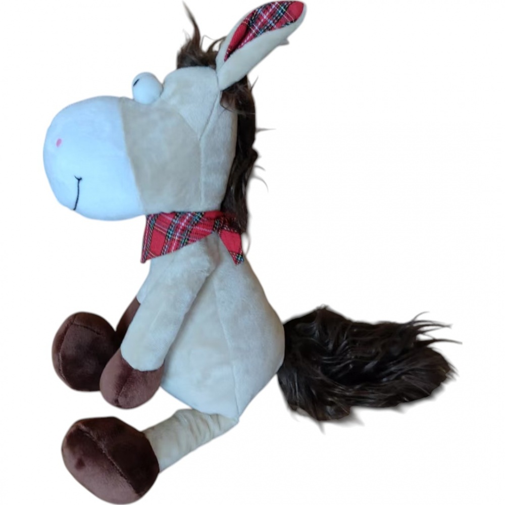 Сувенир текстильный Leo Arts & Crafts лошадка ковбой в ассортименте (LEO25-600 AB/25CM) 25 см