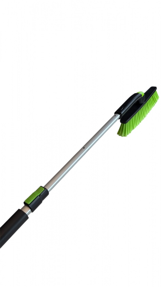 Телескопическая щетка TIMEAUTO 90-128 см с поворотной головкой и скребком