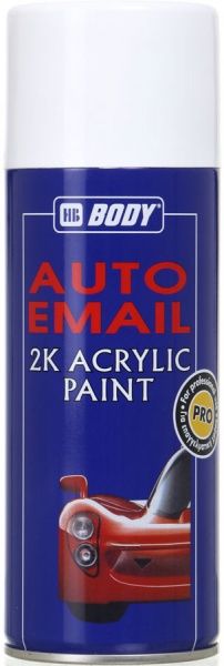 Автоемаль акрилова AutoEmail 2K Body 400 мл 201 Біла