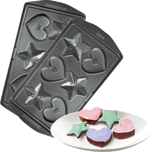 Панель для мультипекаря Redmond RAMB-24 (Сердечки и звёздочки) 