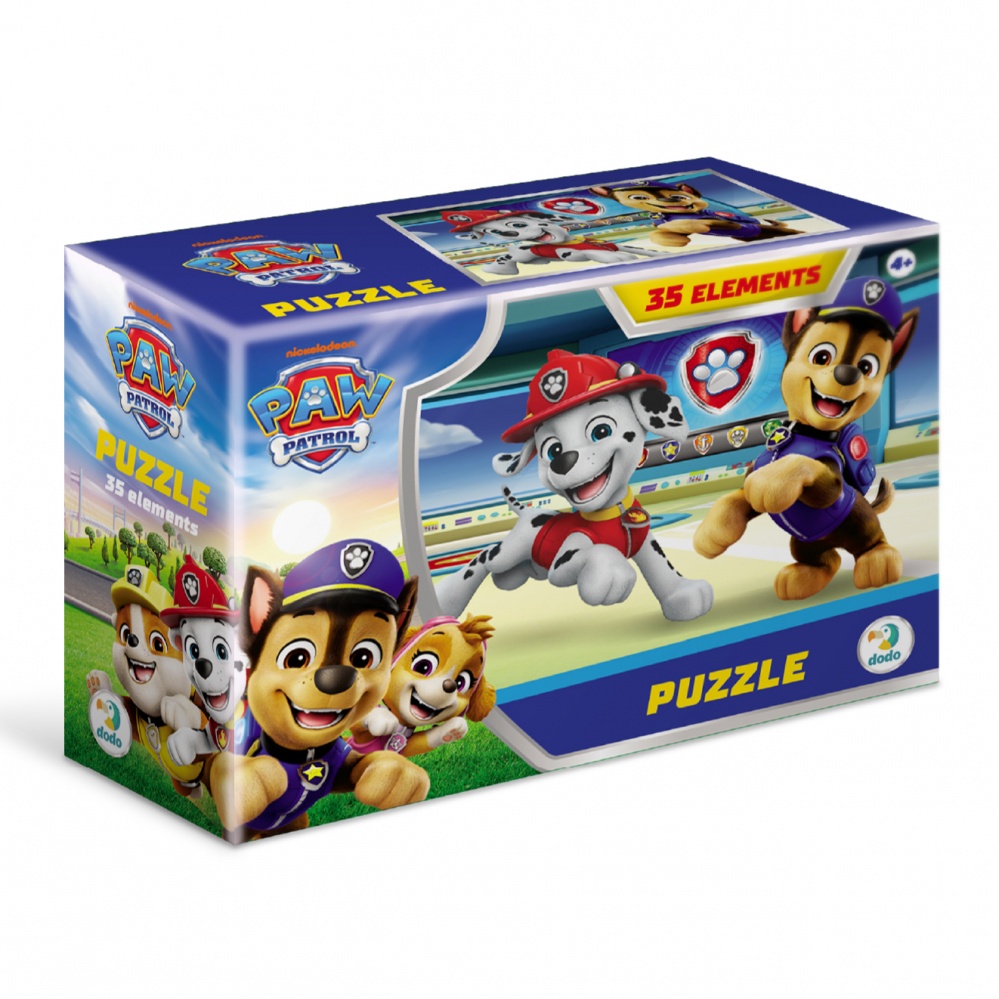 Мини-пазл DoDo Paw Patrol Маршал та Гонщик 35 элементов 200691
