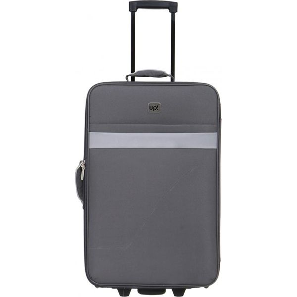 Чемодан UP! (Underprice) 74 л серый 1022NC 71х45х23 см 