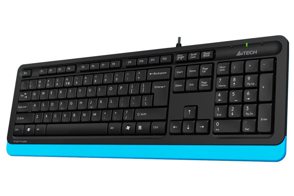 Клавіатура A4Tech (FK10 (Blue)) blue 
