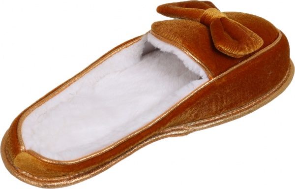 Капці домашні La Nuit Велюр р. 36-37 гірчичний 