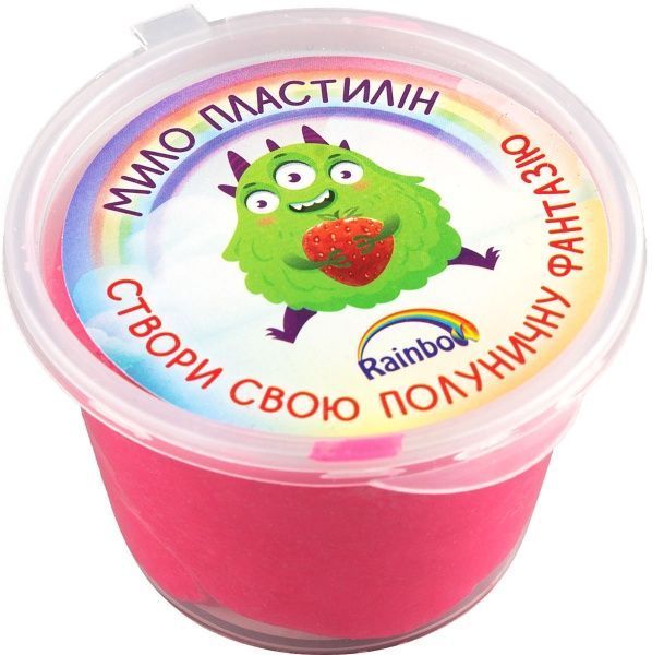 Мило-пластилін дитяче RAINBOW Полунична фантазія 100 г 1 шт./уп.