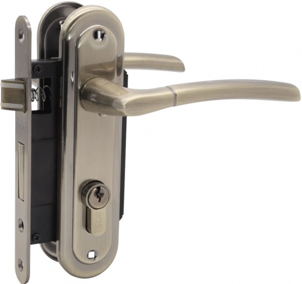 Комплект фурнітури PZ Latuna A-1210 AB 62,5 мм стара бронза