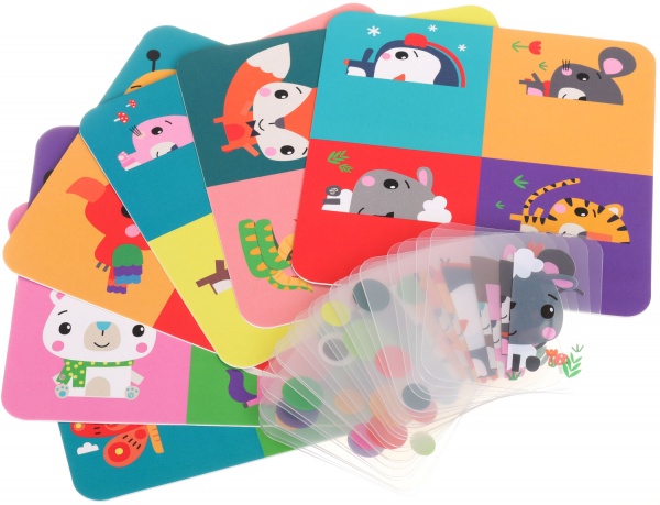 Развивающая игра Fisher Price Картинки-половинки VT2100-09