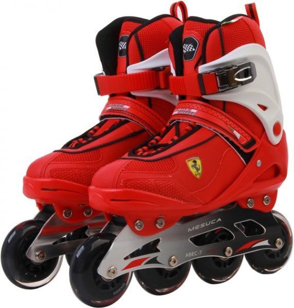 Роликові ковзани Ferrari FK25 р. 42 червоний із білим