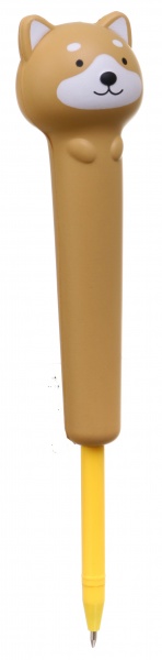 Ручка шариковая Корги синяя 