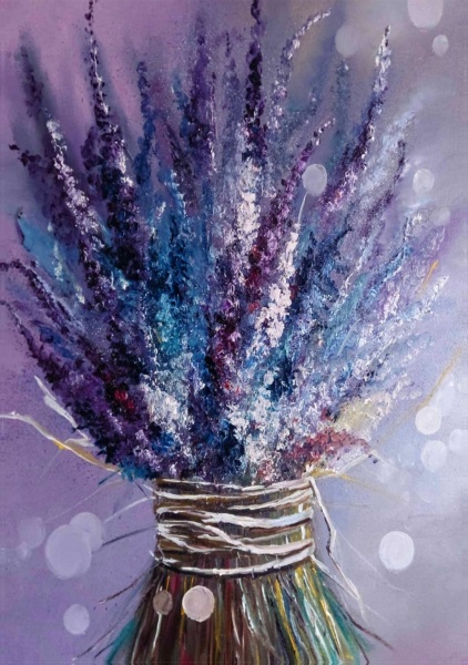 Репродукція Букет лаванди 35x50 см Арт Фемелі 