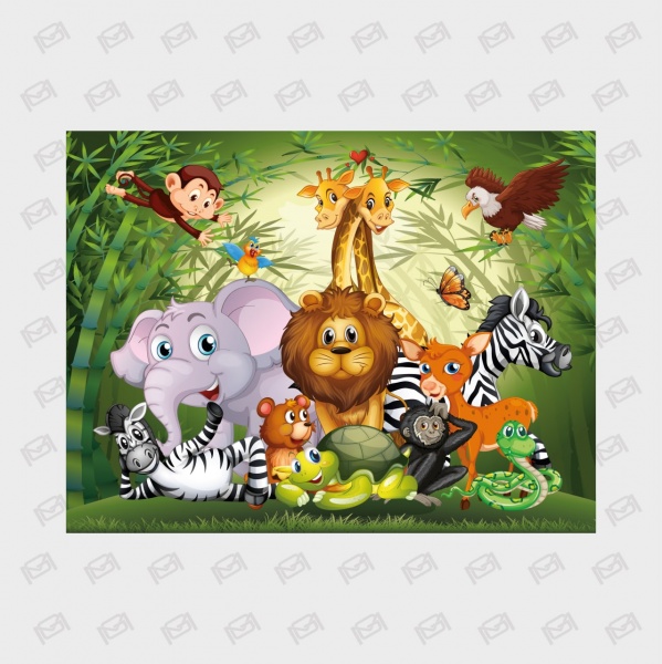 Пазли магнітні MAXGROUP Африка 24 елементи NM-198