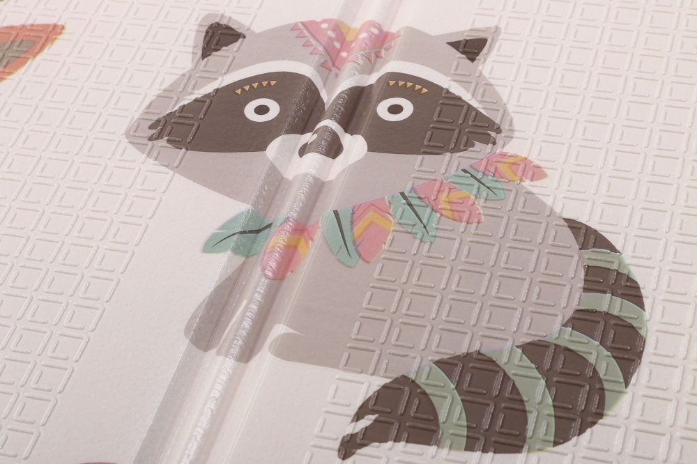 Игровой коврик Bambinelli двухсторонний Лесная сказка 150х196х0,8 см в сумке HSP1286103