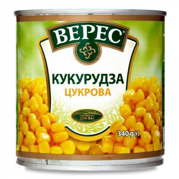 Кукуруза Верес сахарная 340 г