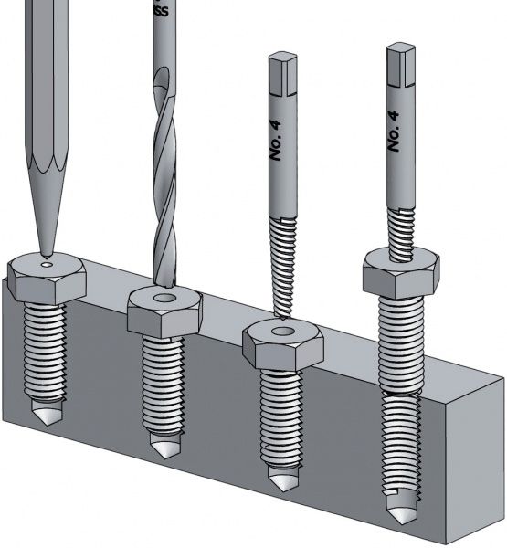 Набір екстракторів Tolsen 5 шт. 33505