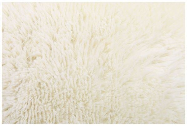 Подушка декоративна травичка 30x30 см молочний Анна 