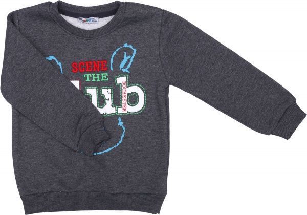 Свитшот ALG р.116 серый 221454 