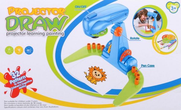 Проектор для рисования Shantou синий YM134