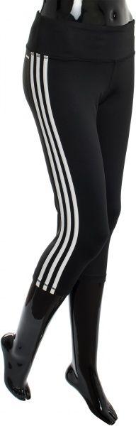 Лосини Adidas black 3 Stripe 3/4 Legging AJ9370 2XS чорний