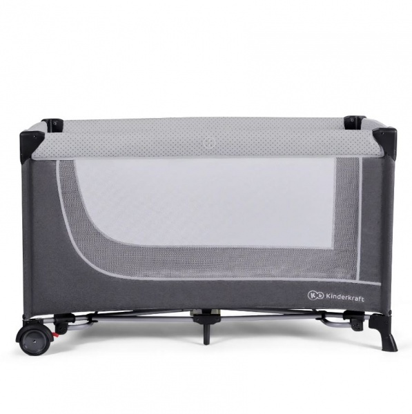 Манеж-ліжко Kinderkraft Leody Grey KCLEOD00GRY0000