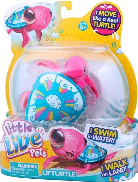 Игрушка интерактивная Moose Little Live Pets Черепашка Солнечное сияние 28254