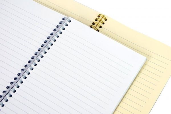 Блокнот Golden&Silver A6 80 листов золото Mintra