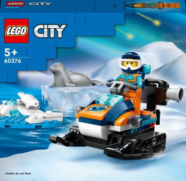 Конструктор LEGO City Арктический исследовательский снегоход 60376