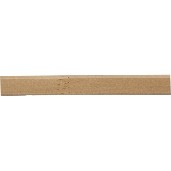 Уголок гладкий Woodprofile наружный 20х20х2600 мм липа