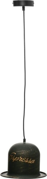 Підвіс Arte Lamp A5064SP-1BN 1x40 Вт E27 золотий Caffe 