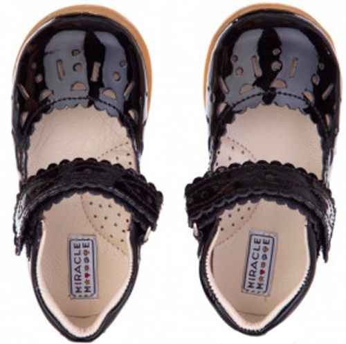 Туфли для девочек MIRACLE р.23 черный 12-2-09-2 