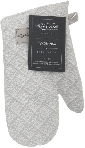 Прихватка-варежка Узор 16x31 см разноцветный La Nuit 