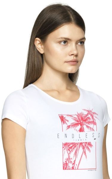 Футболка 4F H4L20-TSD025-10S XL белый