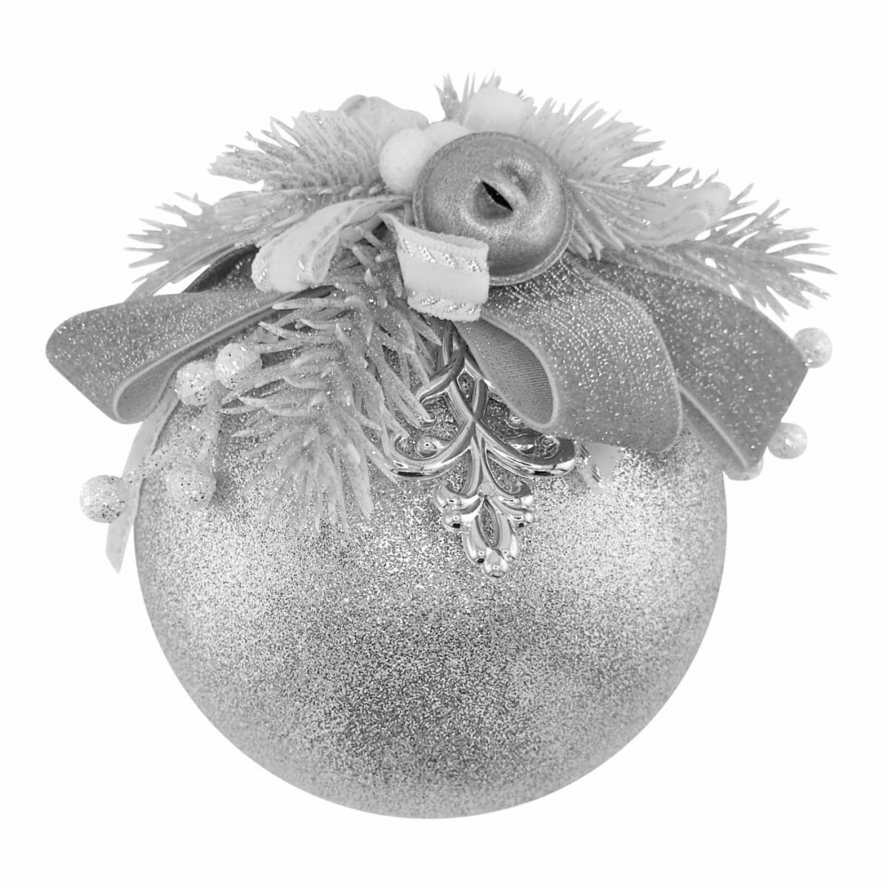 Подвеска декорированная MIS LT Шар 10 см в ассортименте